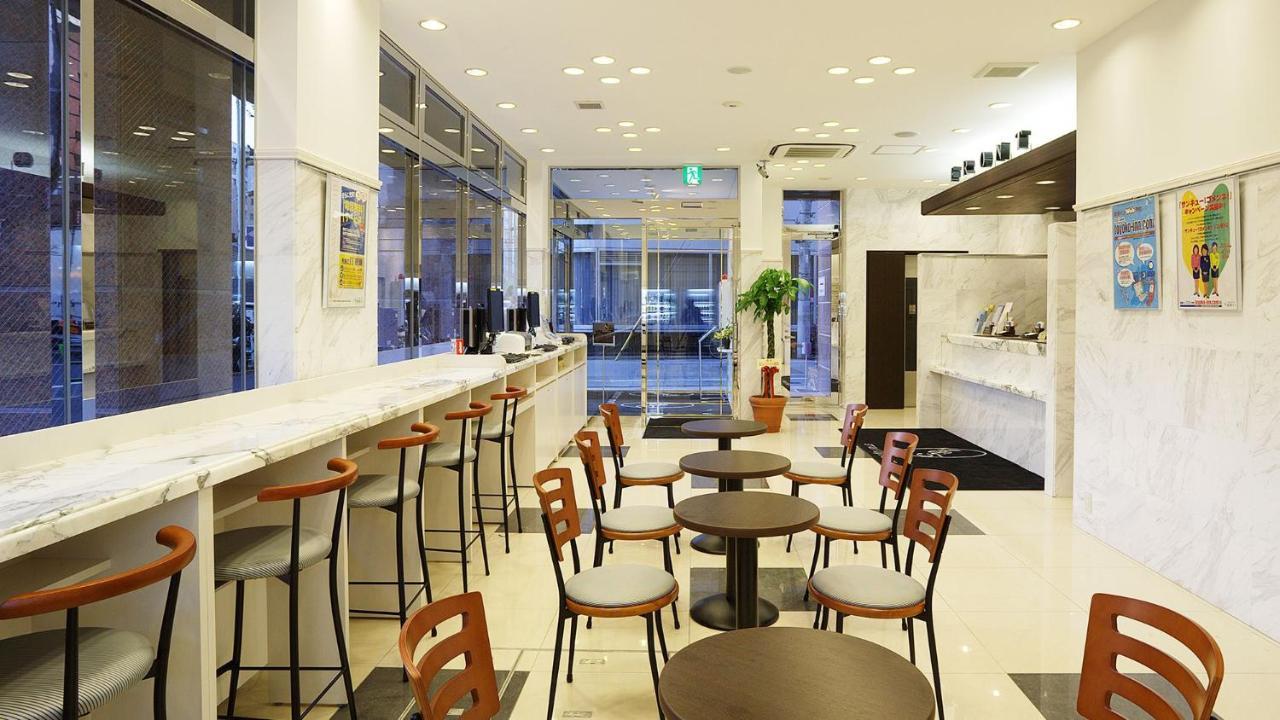 Toyoko Inn Tokyo Nihombashi Hamacho Meijiza Mae Esterno foto